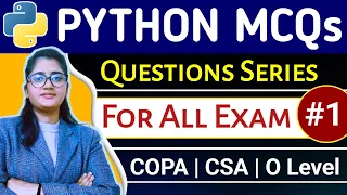 Python Mcqs For All Exam Python Mcqs Question and Answers Python Mcqs Python Mcq 2024 Python