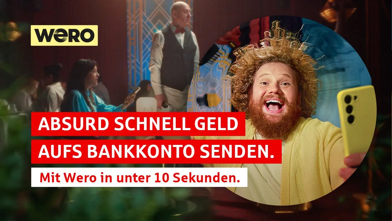 Sparkasse — Wero - Geld senden in unter 10 Sekunden (YouTube video ad)