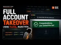 Full Account Takeover Using NoSQL Injection No Password Needed
