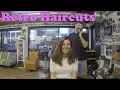 Justine gets a Sophie Marceau Wedge Haircut and Sarah gets a Bob with Bangs