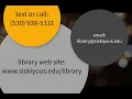 Getting Started with Library Research