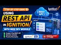 Using REST API in Ignition - With Web Dev Module