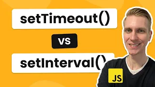 Timers in JavaScript setTimeout setInterval