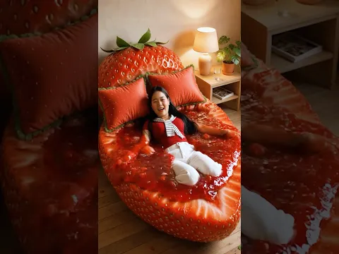 She refused every other bed… until she saw this one 😱😳 #shorts #trending #funny #couple #tiktok