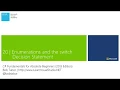 18 Enumerations and the switch Decision Statement