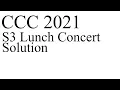 Waterloo CCC 2021 S3 Lunch Concert Solution