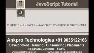 JavaScript for beginners - Chapter 12