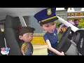 Vehículos de Construcción 🚚 Excavadora y camiones para niños | HeyKids - Canciones Infantiles