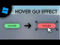 How to make HOVER EFFECT GUI ROBLOX STUDIO 2024