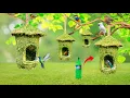 Download Lagu Bird house from plastic bottle |Homemade bird nest || Bird house making at home |garden decor ideas