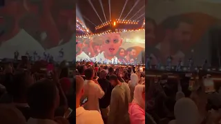 أداء الشامي وتامر حسني لـ اغنية ملكة جمال الكون Alshami اكسبلور 