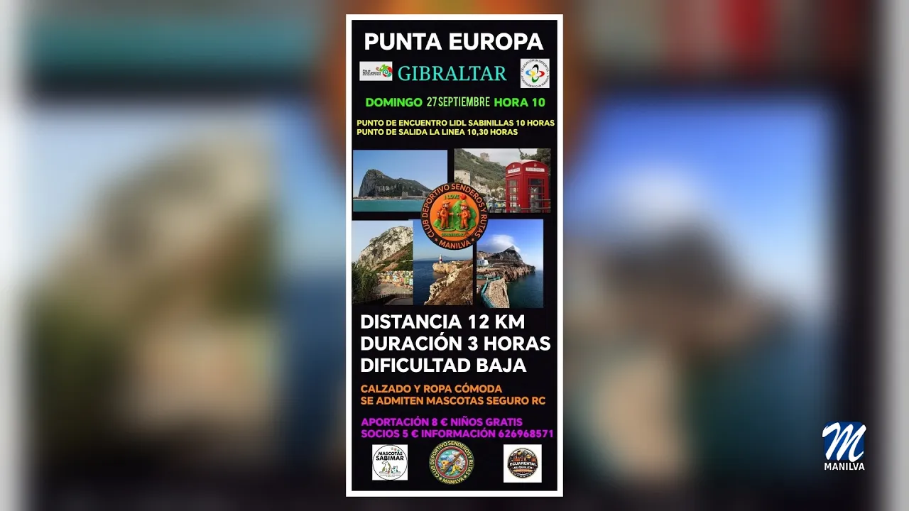 Nueva ruta de senderismo a Punta Europa, en Gibraltar