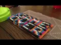 Building a Trippy GAME OVER sign in Perler Beads