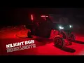 Nilight RGB LED Rock Lights Kit Unboxing and Install