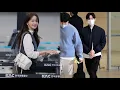 Lagu Fans Melt Down😍 Lee Junho \u0026 Im YoonA Spotted Arriving Together for London Fashion Week Flight!