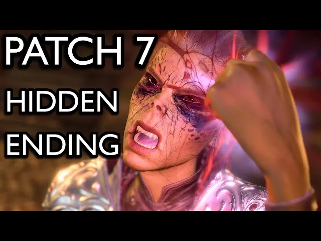 BG3 Patch 7 Hidden Evil Ending | Removing The Tadpole