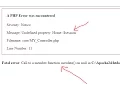 CI problem Fatal error Call to a member function userdata
