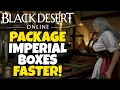 BDO How to Package 10 Imperial Boxes at a Time for Cooking Alchemy