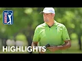 Scottie Scheffler headlines eight-way tie after 18 holes at Charles Schwab 2022