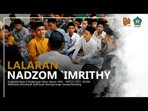 Download MP3 Lalaran Nadzom Amrithy - Santri Sarang | Syaghofelhubbi