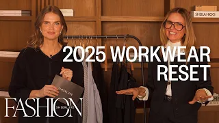 Work Fashion Inspo 2025 Capsule Wardrobe Essentials SheerLuxe Fashion