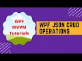 WPF VM JSON Operations Part II Write data to Json File
