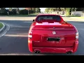 VE SS ute with X-force 2 5 inch exhaust headers OTR and tune