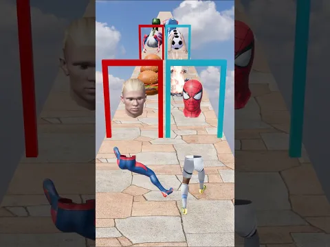 GTA V New Build a Queen Run Spider-man vs Haaland Funny Epic Challenge! #spiderman