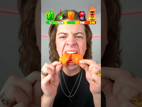 0 VS 9,000,000 Scoville Challenge!? 🥵