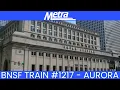 Metra BNSF Train 1217 to Aurora Boarding Call Announcements at Chicago - Union Station