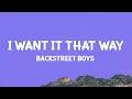 Download Lagu Backstreet Boys - I Want It That Way (Lyrics)