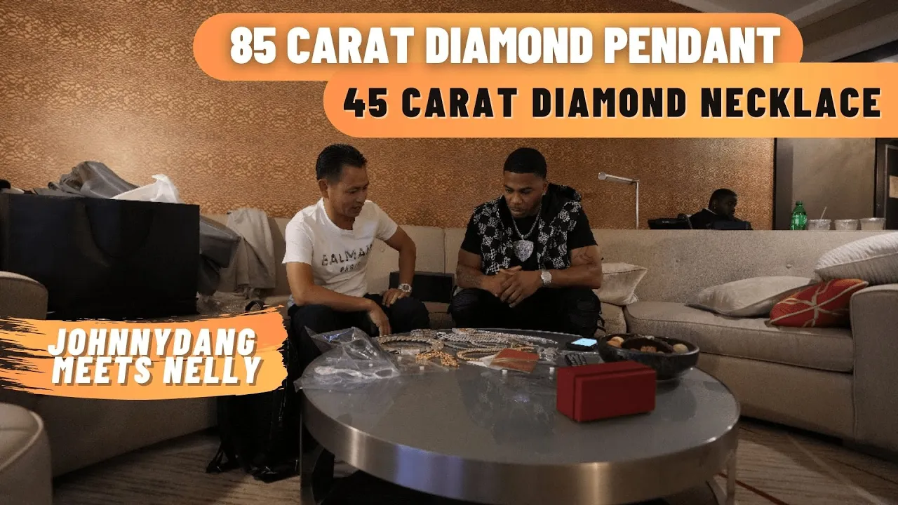 Johnny Dang visits Nelly in NY