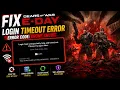 Fix Gears of War E-Day Login took unexpectedly long and timed out Error Code drone snub