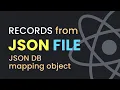 Display Data from JSON File in React JS