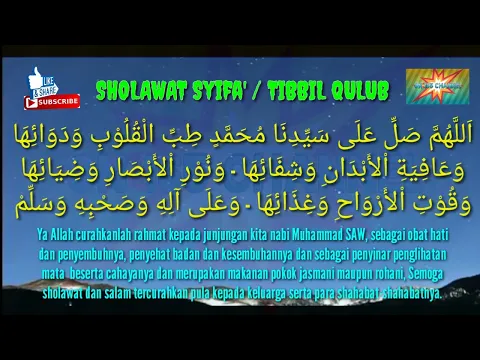 Download MP3 SHOLAWAT SYIFA - SHOLAWAT TIBBIL QULUB - SHOLAWAT PENGOBAT HATI (PENENANG HATI DAN PIKIRAN)