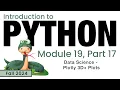 Python Fall 2024 Module 19-17 Data Science - Plotly Multidimensional Plots
