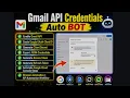 Gmail API Bot Auto Generate Client ID Secret Access Refresh Token AutomatFlows