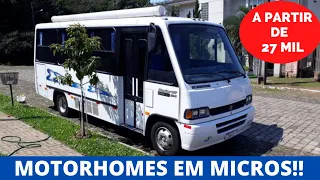 OS MICRO ÔNIBUS MONTADOS COMO MOTORHOME ESTÃO EM ALTA!