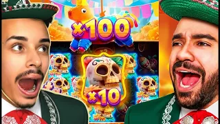 ELE ME DESAFIOU A FAZER ALL WIN COM BANCA DE 100 NO PIÑATA!