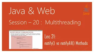 Multithreading in Java Inter Thread Communication notify vs notifyAll Methods in Java
