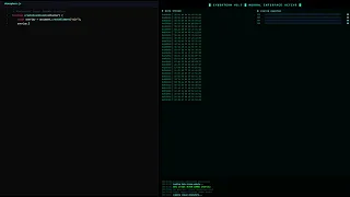 ASMR Programming Cyberpunk Terminal HUD Vanilla JS No Talking