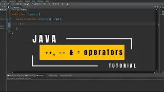 Java for Beginners Increment Decrement and Assignment Operators