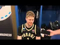 Purdue forward Caleb Furst talks final game loss to Houston in NCAA Tournament