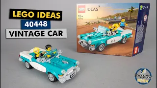 LEGO IDEAS 40448 Vintage Car GWP review