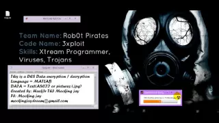 DES Encryption Decryption for Data Text Pictures images with Matlab code