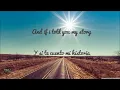 My story   Big Daddy Weave Lyrics