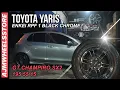 MODIFIKASI TOYOTA YARIS VELG ENKEI RPF1 BLACK CHROME AJMHEELSSTORE
