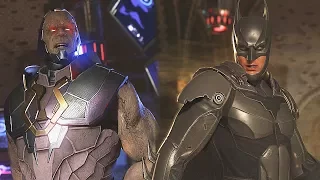 injustice 2 batman vs darkseid all intro interaction dialogues u0026 clash quotes super moves