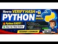 How to Verify Hash in Python MD5 SHA256 Step-by-Step Tutorial