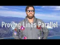 Geometry Proving Lines Parallel 3-5 Proofs